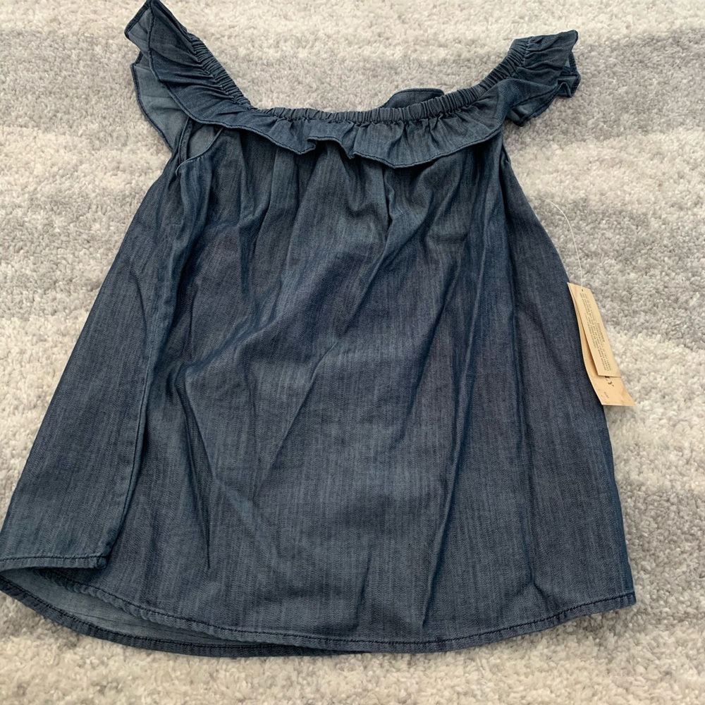 Denim and supply top